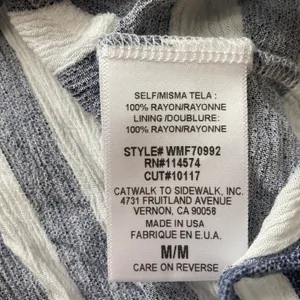 Striped High Low Maxi Dress thumbnail 10