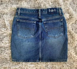 Vintage Y2K Early 2000s Medium Wash . Denim Skirt LEI Skirt thumbnail 1