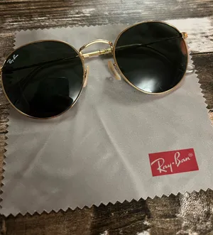 Ray-Ban Sunglasses Round Metal Gold thumbnail 1