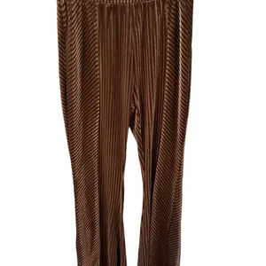 &Merci Brown Pull On Ribbed‎ Flare Leggings Preppy Fall Soft Size small thumbnail 2