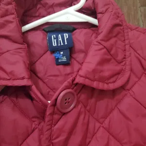 Gap burgundy jacket size medium women's thumbnail 4