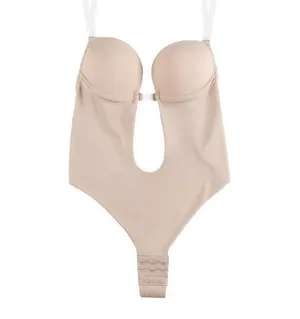 Hbd Xy Women's Shapewear Party Dress Sheer Straps Invisibl. New Without Tag thumbnail 5