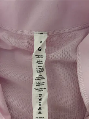 Lululemon‎ Define *Nulu Full Zip Jacket in Strawberry Milkshake Sz 8 Sold Out thumbnail 8