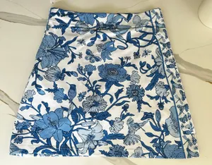 EUC Gretchen Scott Tennis Golf Pickleball Skort Smell The Roses Small thumbnail 1