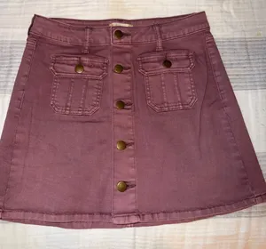 Altar'd State Skirt Denim Mini thumbnail 1