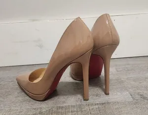 Christian Louboutin Patent Leather Pigalle Platform Heels Size 36 thumbnail 3