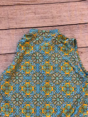 IBKUL Turquoise Blue Sleeveless Drawstring Golf Dress Size XS thumbnail 10