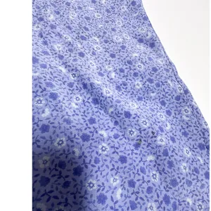 Realisation Par The Vivienne Blue Floral 100% Silk Midi Dress L thumbnail 12