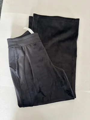 Lululemon Black Stretch Athletic Jogger Pants Women’s Large thumbnail 10
