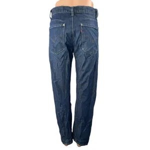 Levi's Women's Blue High Waisted Straight Wide Leg Denim Jeans Pants Size 29 thumbnail 2