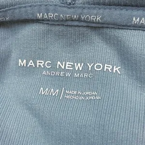 Marc New York Blue Kangaroo Pocket Pullover Hoodie Hooded Sweater Sweatshirt M thumbnail 6