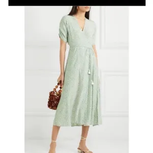 Faithfull the Brand Floral Wrap Midi Dress thumbnail 3
