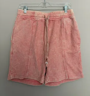 Free People Movement High Waisted Terry Lounge Shorts Medium thumbnail 1