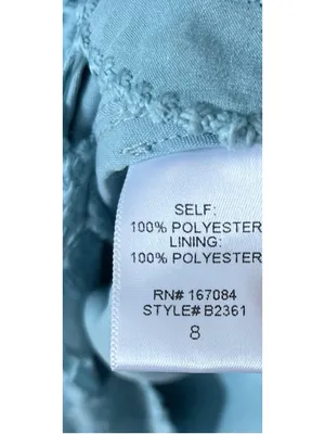 Tuckernuck Cameo Blue Eyelet Cape Leah Dress 8 Tea Garden Party Wedding Bridal thumbnail 12