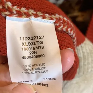 Wrangler Retro Southwestern Print Hooded Knit Cardigan with Belt Size XL thumbnail 4