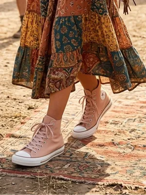 Converse Chuck Taylor All Star High Top "Parchment," "Oatmeal," or "Desert Sage. thumbnail 2