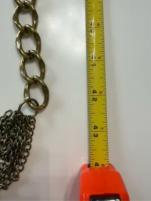 Chunky Goldtone Chain Belt - Women's Fashion Accessory thumbnail 7
