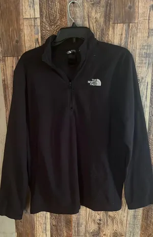 North Face Womens fleece Jackets Size Large Black thumbnail 1
