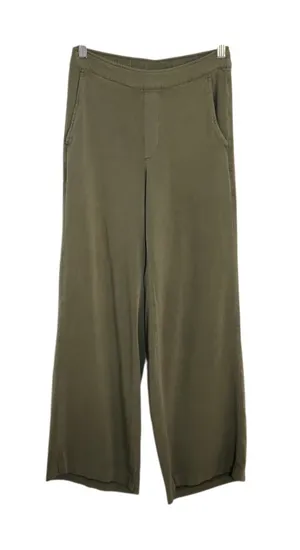 Old Navy Womens Olive Green High Rise Wide Leg Pull-On Pants Size Small thumbnail 1