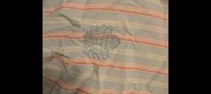 Tommy Hilfiger Women's Size 18 Blue Pink Striped Button Down Shirt Embroidered thumbnail 4