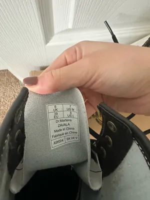 White Dr. Martens Boots thumbnail 3