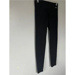 Victoria’s Secret PINK Black Athletic Running Yoga Workout Leggings Women thumbnail 2