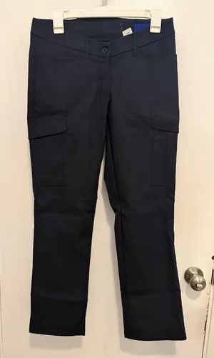 Cintas comfort flex pro navy cargo pants size 2S Inseam 29” thumbnail 1