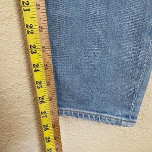 Agolde Toni Mid Rise Straight in‎ Pristine size 26 skinny distressed light wash thumbnail 12