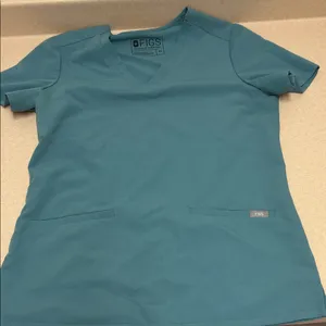Figs Ocean Blue Scrub Top style FW1100 Size XS thumbnail 1