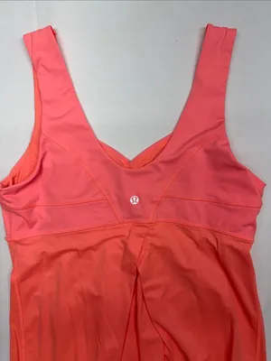 lululemon athletica Coral-Orange Activewear Top thumbnail 10