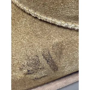 KOOLABURRA BY UGG Burra Brown Faux Fur Shearling Suede Mini Ankle Boots Size 8 thumbnail 9