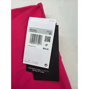 Nike Womens Zenvy Gentle-Support High-Waisted 8" Biker Shorts Pink DQ6003-666 XS thumbnail 6