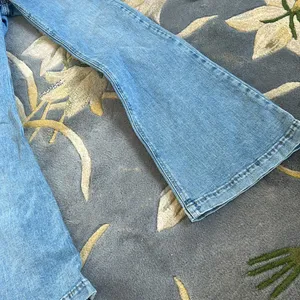 Garage Denim Light Wash Flare‎ Jeans Size 24 thumbnail 2
