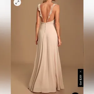 Lulus Blush dress thumbnail 3