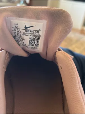 Nike Air Force 1 Low‎ Blush Pink Leather Sneakers thumbnail 4