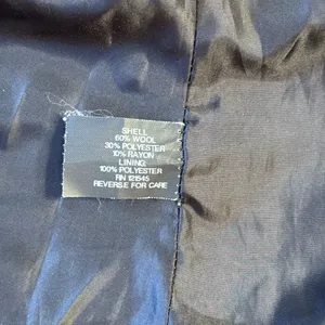 London Fog Dkny Black Trench Coat Classic Design thumbnail 6
