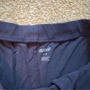 Aerie Navy Blue PJ Shorts thumbnail 2