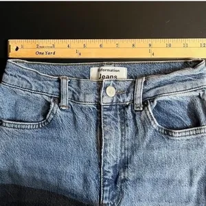 Reformation Jeans Palermo High Rise Skinny Light Wash‎ Denim Size 24 thumbnail 6