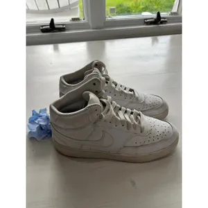 Nike Court Vision Mid‎ Top Sneakers Classic Style White Shoes Size US 8 thumbnail 8