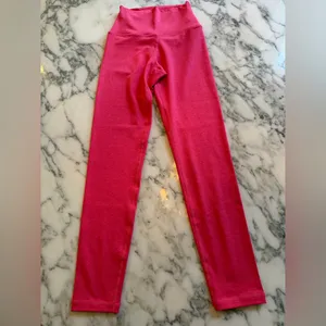 NWOT quince ultrasoft high-rise legging heather coral Sz XS thumbnail 3
