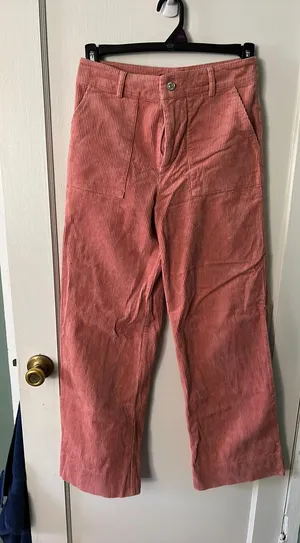 Forever 21 Pink Corduroy Jeans thumbnail 1