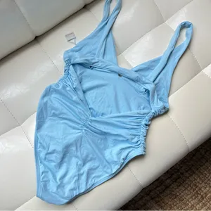 l*space NEW Blue One Piece Swimsuit thumbnail 4