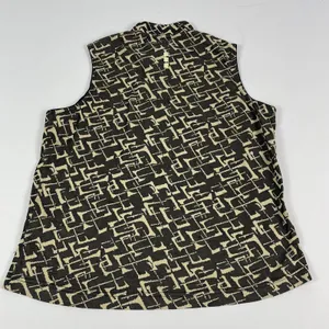 Jamie Sadock Polo Tunic Womens Small Black Collared Sleeveless Zipper Pockets‎ thumbnail 8