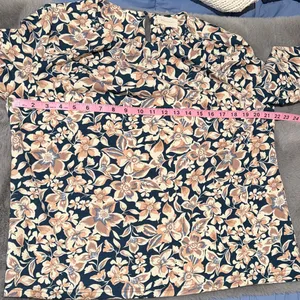 MELLODAY Size Large Floral Blouse thumbnail 8