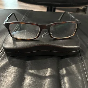 Ray-Ban Brown Frame Glasses frame and Ray Ban hard Case only thumbnail 8