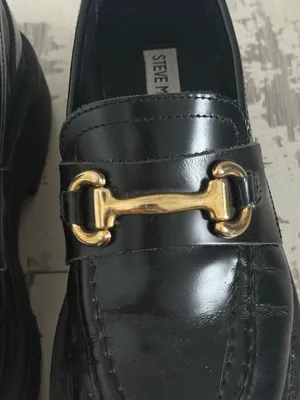 Steve Madden Loafers Platform Black thumbnail 2