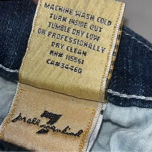 7 For All Mankind Embroidered Skeleton Spider Bootcut Jeans thumbnail 9