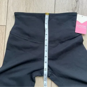 Yummie NWT Susie Flare Shaping Legging Cotton Stretch Black Women's Pants Small thumbnail 9
