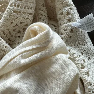 NWT Z Supply Allure Dress Sz M Natural Crochet Knit Sleeveless Boho Sleeveless thumbnail 12