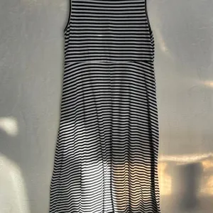 Torrid‎ Black and white striped snap button up tank dress 00 thumbnail 2
